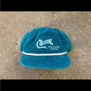 Vintage 90’s Crystal Ski Shop Aspen Strapback Hat